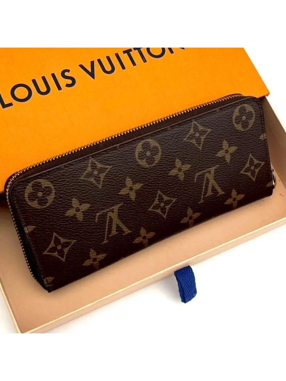 Louis Vuitton Monogram Portefeuille Clemence Rose Ballerine Wallet